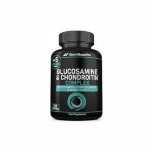 Glucosamine and Chondroitin High Strength Plus 5 Vitamins - 120 Complex Capsules 1,000mg