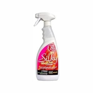 NAF Silky Mane & Tail D-Tangler Spray – 750ml Deluxe Conditioning Detangler