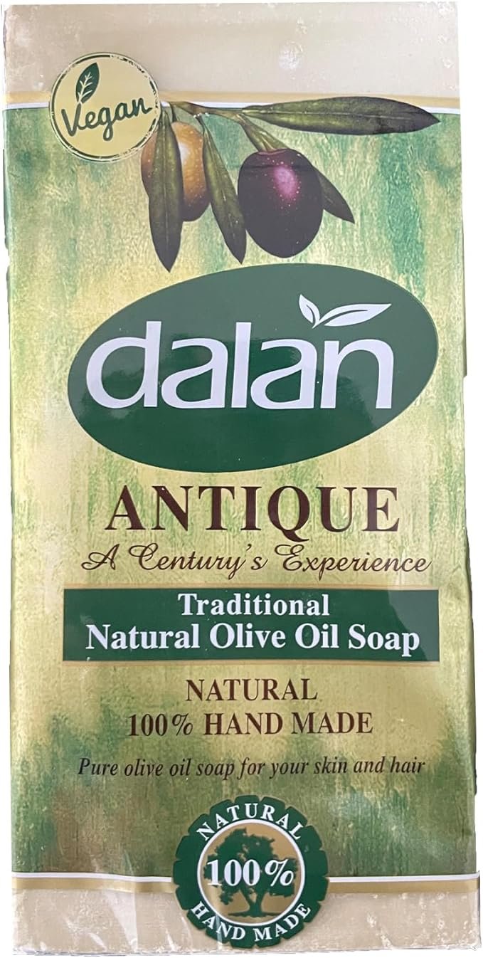 5 x 180g Bar Natural 100% Pure Olive Oil Soap Dalan Turkish Bath Handmade Turkey - Image 4