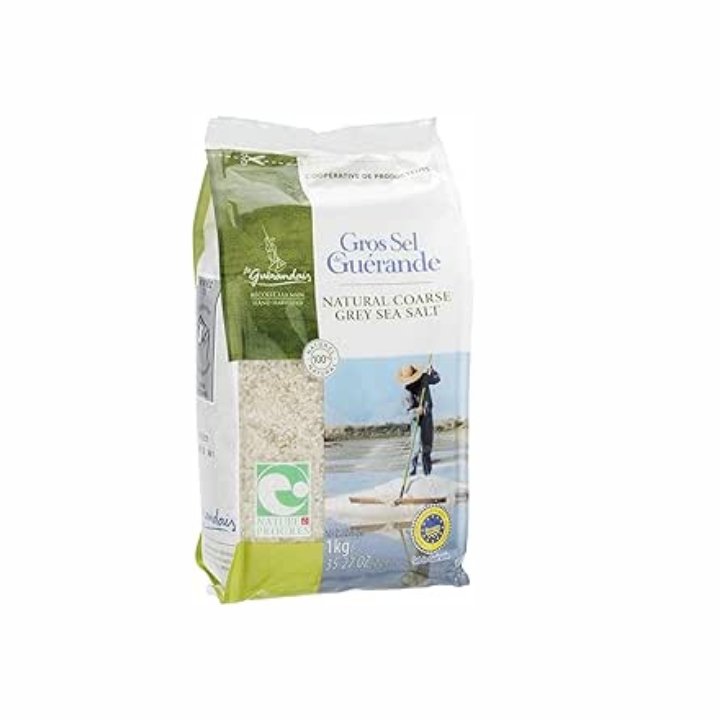 Le Guerandais Celtic Coarse Grey Sea Salt In 1kg Bags, Hand Harvested In Guerande/France