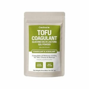 Coolinario Glucono Delta Lactone - GDL Tofu Coagulant (56 g) Mild Acidulant & Coagulant for Tofu,