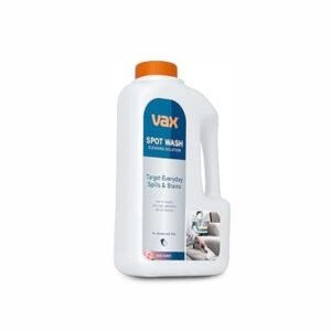 Vax SpotWash 1L Spot Cleaning Solution, Upholstery Carpet Stain Remover Shampoo, Rose Burst Scent, Neutralises Odours, ‎1-9-143091, White