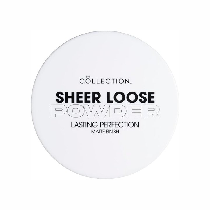 Collection Cosmetics Lasting Perfection Sheer Loose Powder, Lightweight Powder, 10g, Translucent Matte